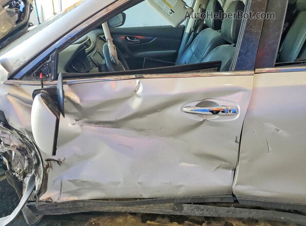 5N1AT2MT1GC826761 2016 NISSAN ROGUE Silver წინა სალონის ხედი