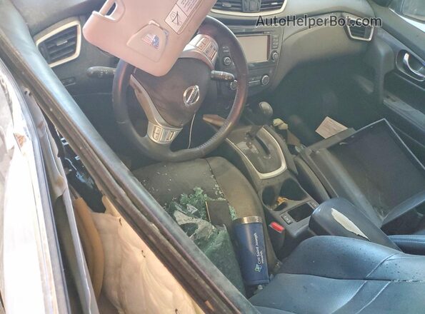 5N1AT2MT1GC826761 2016 NISSAN ROGUE Silver წინა პანელის ხედი