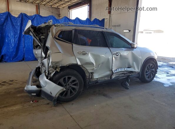 5N1AT2MT1GC826761 2016 NISSAN ROGUE Silver უკანა მარჯვენა