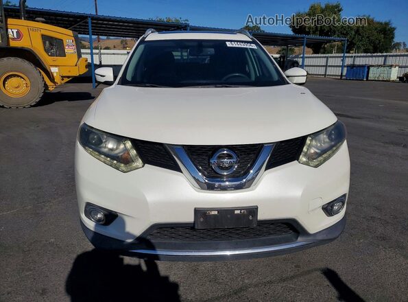 5N1AT2MT1GC833998 2016 NISSAN ROGUE White Вид спереду