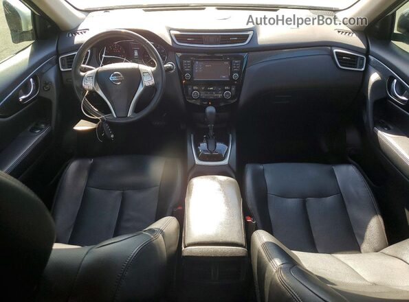 5N1AT2MT1GC833998 2016 NISSAN ROGUE White Вид панелі приладів