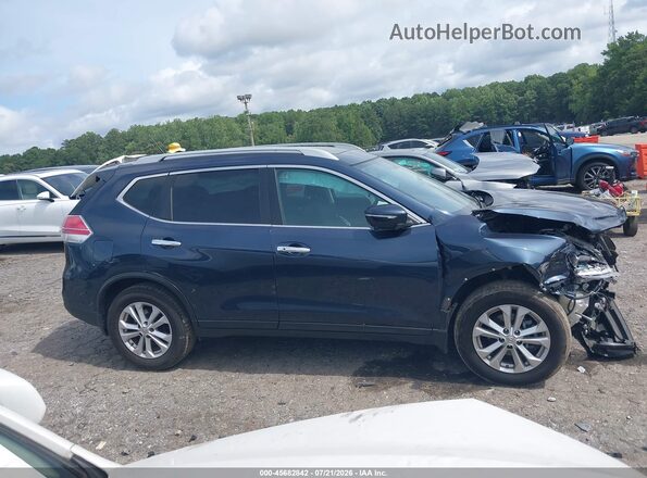 5N1AT2MT1GC847139 2016 NISSAN ROGUE Синий Панорамный вид салона 360°