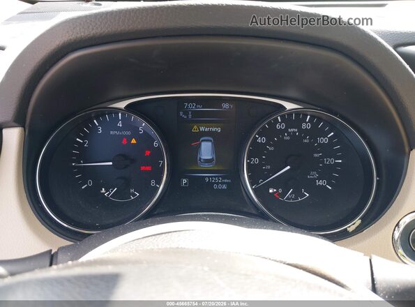 5N1AT2MT1GC915097 2016 NISSAN ROGUE White Vista de los asientos traseros