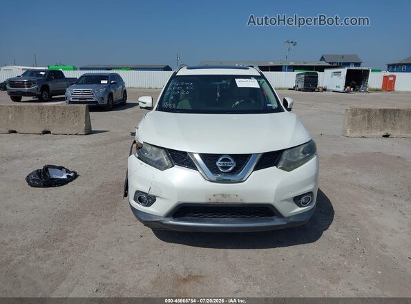 5N1AT2MT1GC915097 2016 NISSAN ROGUE White Vista del cuadro de instrumentos