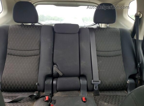 5N1AT2MT1HC730811 2017 NISSAN ROGUE White უკანა სავარძლების ხედი