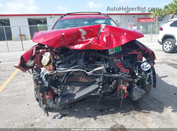 5N1AT2MT1HC804602 2017 NISSAN ROGUE Red Vista interior trasera