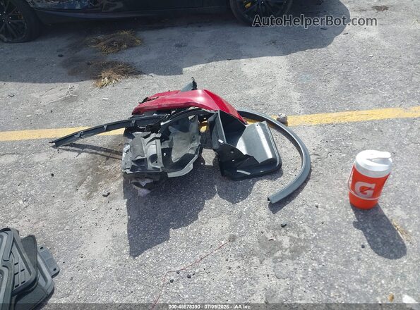 5N1AT2MT1HC804602 2017 NISSAN ROGUE Red Vista del cuadro de instrumentos