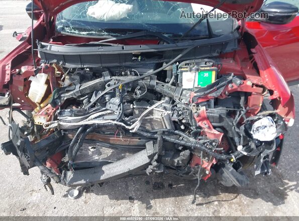 5N1AT2MT1HC804602 2017 NISSAN ROGUE Red Vista trasera