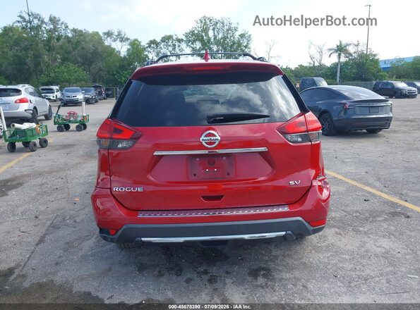 5N1AT2MT1HC804602 2017 NISSAN ROGUE Red 