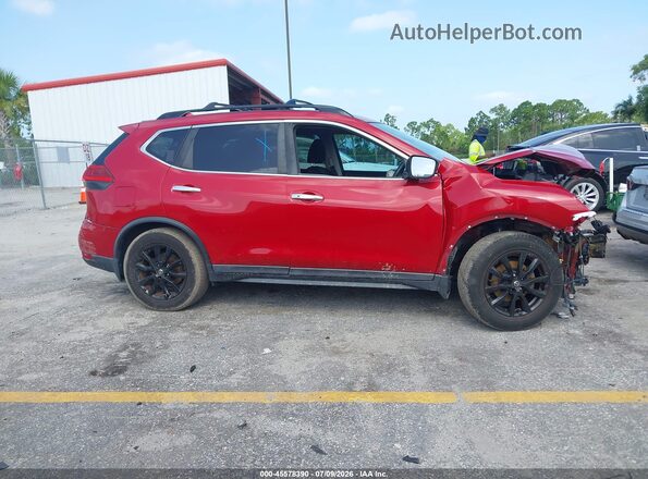 5N1AT2MT1HC804602 2017 NISSAN ROGUE Red Vista interior de 360 grados