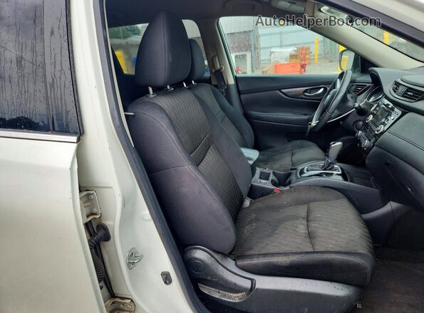 5N1AT2MT1HC807760 2017 NISSAN ROGUE White Front interior view