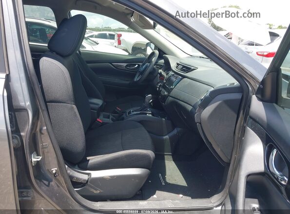 5N1AT2MT1JC710578 2018 NISSAN ROGUE Gray Սալոնի դիմացի տեսք