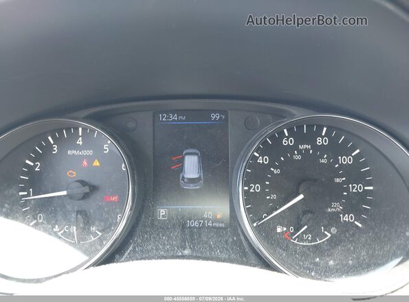 5N1AT2MT1JC710578 2018 NISSAN ROGUE Gray Հետևի նստատեղերի տեսք