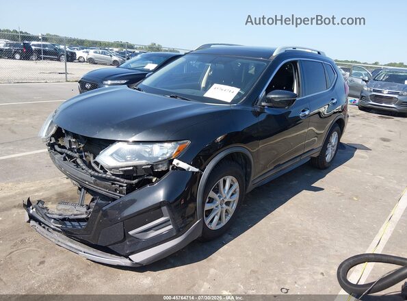 5N1AT2MT1JC714310 2018 NISSAN ROGUE Black Przód lewy