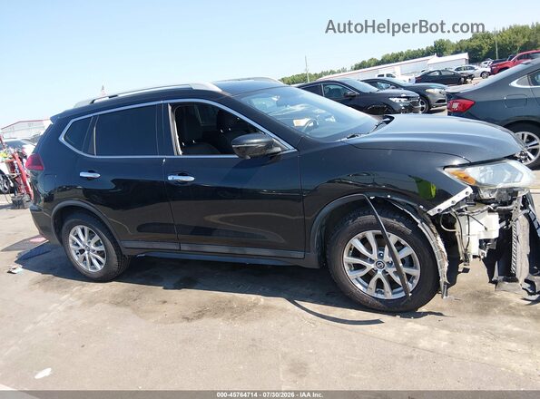 5N1AT2MT1JC714310 2018 NISSAN ROGUE Black Widok wnętrza z tyłu