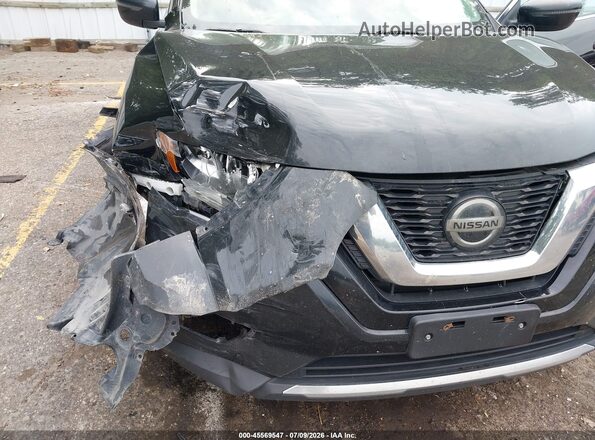 5N1AT2MT1JC720351 2018 NISSAN ROGUE Black Widok z przodu