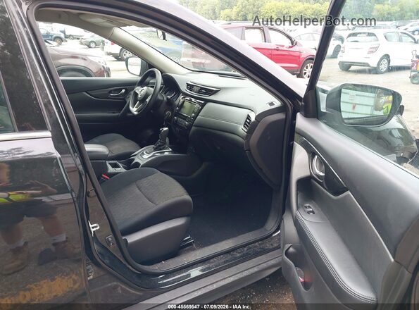 5N1AT2MT1JC720351 2018 NISSAN ROGUE Black Widok wnętrza z przodu
