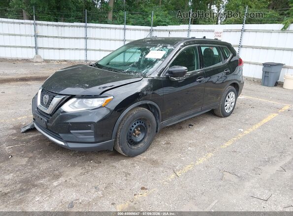 5N1AT2MT1JC720351 2018 NISSAN ROGUE Black Przód lewy