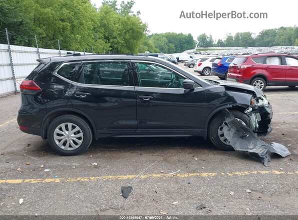 5N1AT2MT1JC720351 2018 NISSAN ROGUE Black Widok wnętrza z tyłu