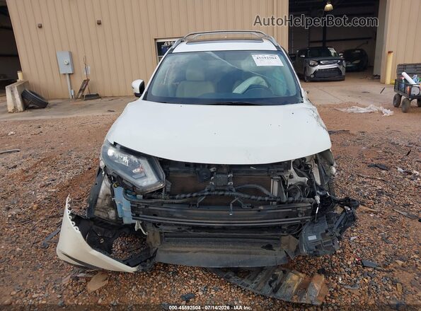5N1AT2MT1JC806744 2018 NISSAN ROGUE White Սարքավորումների վահանակի տեսք