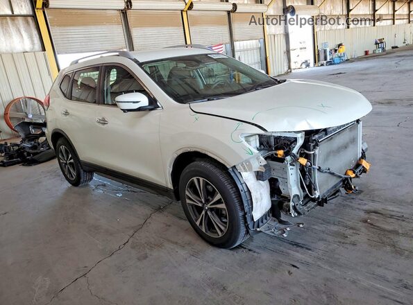 5N1AT2MT1KC704166 2019 NISSAN ROGUE White Delantero derecho