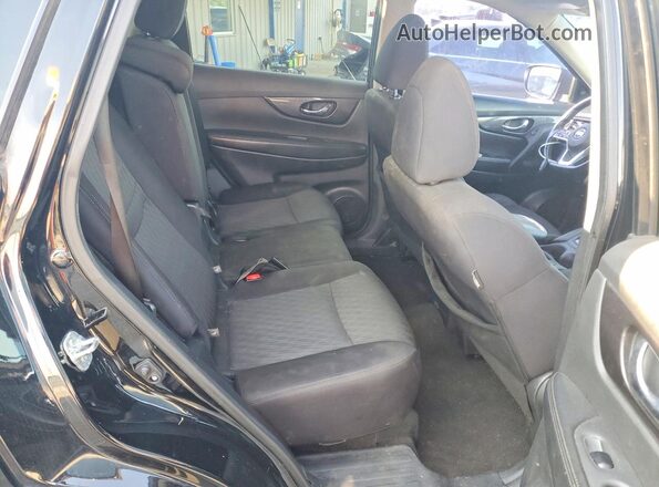 5N1AT2MT1KC766988 2019 NISSAN ROGUE Black Widok wnętrza z tyłu