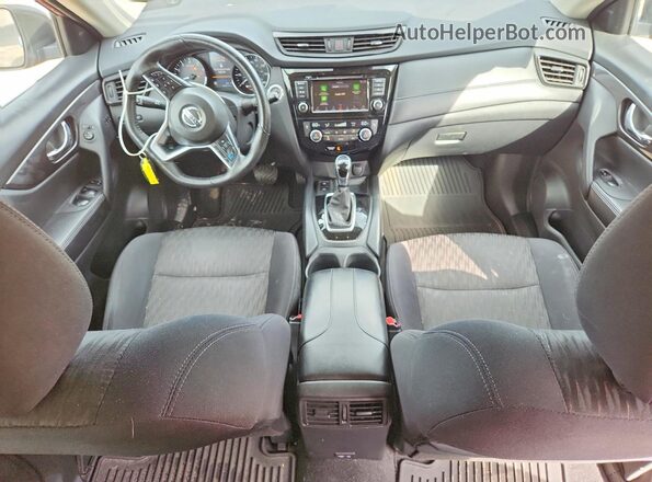 5N1AT2MT1KC774301 2019 NISSAN ROGUE Burgundy Առջևի վահանակի տեսք