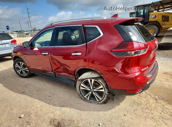 5N1AT2MT1KC774301 2019 NISSAN ROGUE Burgundy Հետևի ձախ