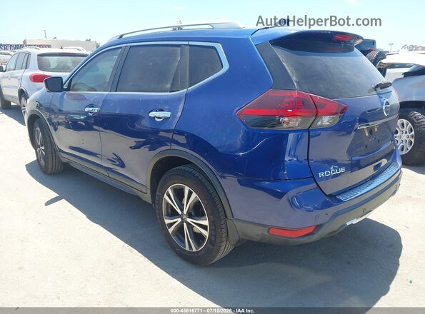 5N1AT2MT1KC788845 2019 NISSAN ROGUE Blue Tył lewy