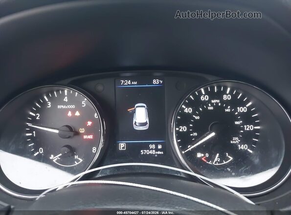 5N1AT2MT1KC823528 2019 NISSAN ROGUE Gray უკანა სავარძლების ხედი