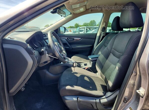 5N1AT2MT1LC731353 2020 NISSAN ROGUE Charcoal Front interior view