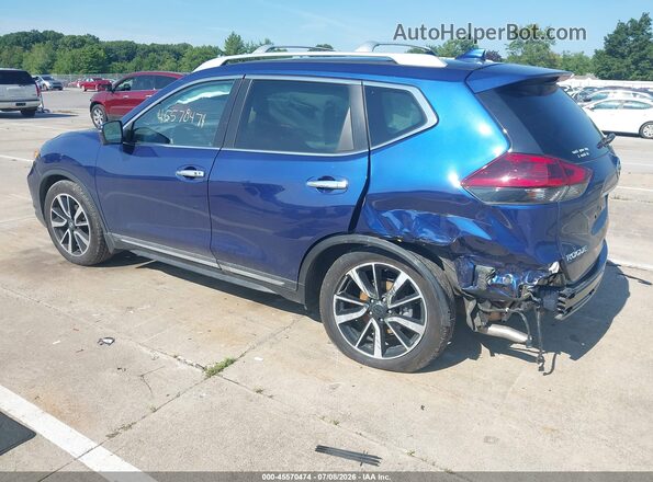 5N1AT2MT1LC772291 2020 NISSAN ROGUE Blue Հետևի ձախ