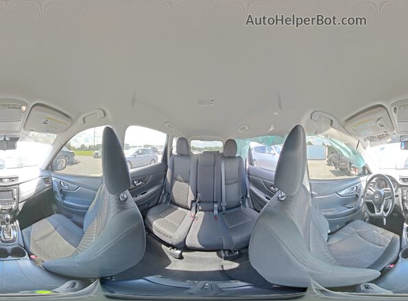 5N1AT2MT1LC809906 2020 NISSAN ROGUE Gray სალონის 360-გრადუსიანი ხედი
