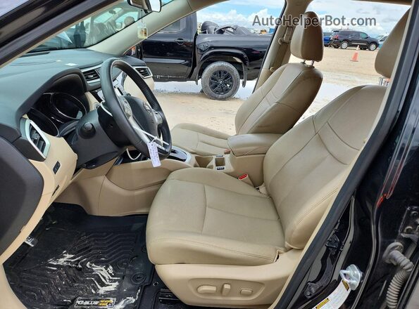 5N1AT2MT2GC763069 2016 NISSAN ROGUE Black Front interior view