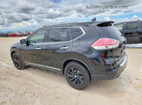 5N1AT2MT2GC763069 2016 NISSAN ROGUE Black Rear left