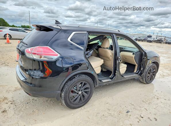 5N1AT2MT2GC763069 2016 NISSAN ROGUE Black Rear right