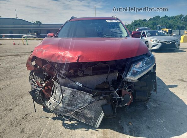 5N1AT2MT2GC776114 2016 NISSAN ROGUE Красный Вид спереди
