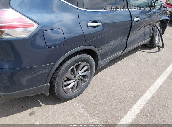 5N1AT2MT2GC896284 2016 NISSAN ROGUE Синий Вид спереди