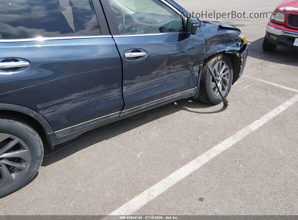 5N1AT2MT2GC896284 2016 NISSAN ROGUE Синий Вид щитка приборов
