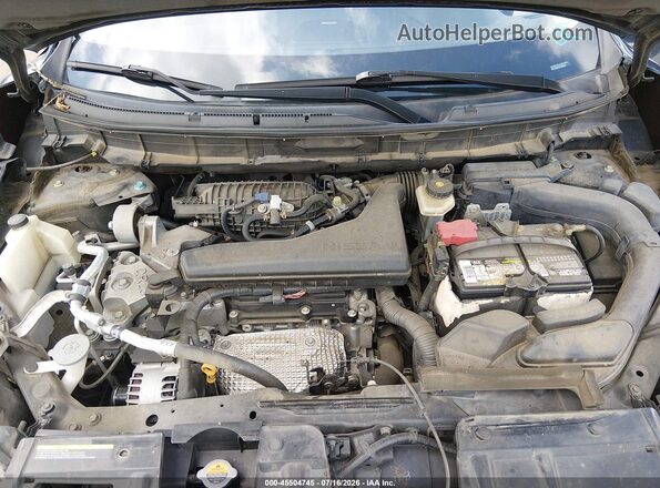 5N1AT2MT2GC896284 2016 NISSAN ROGUE Синий Вид сзади