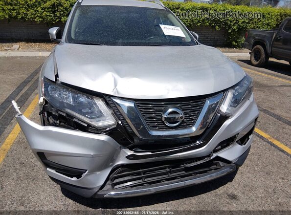 5N1AT2MT2HC746404 2017 NISSAN ROGUE Silver Front view