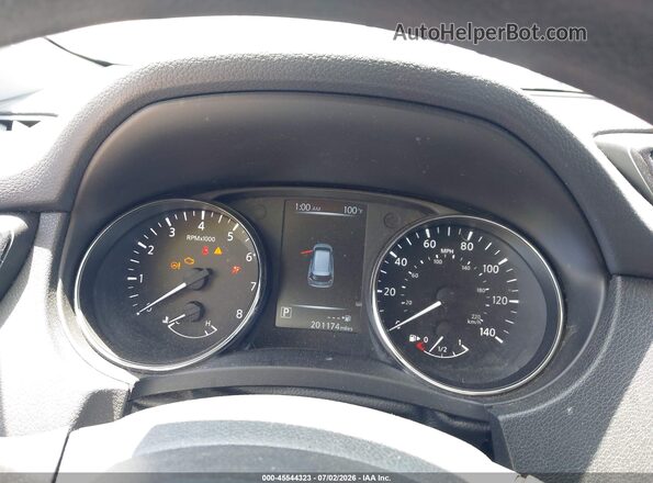 5N1AT2MT2HC824969 2017 NISSAN ROGUE Gray Widok tylnych siedzeń