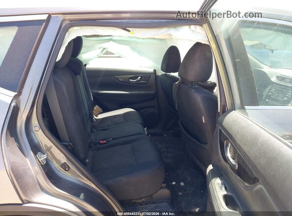 5N1AT2MT2HC824969 2017 NISSAN ROGUE Gray Widok naklejki z numerem VIN