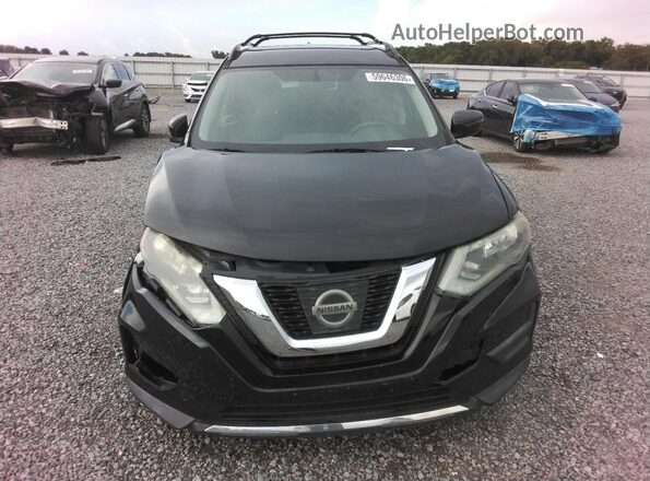 5N1AT2MT2HC825944 2017 NISSAN ROGUE Black Դիմացի տեսք