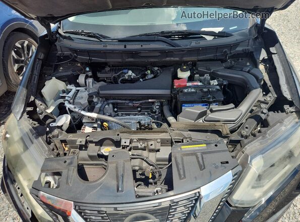 5N1AT2MT2HC825944 2017 NISSAN ROGUE Black Շարժիչի բաժամունքի տեսք