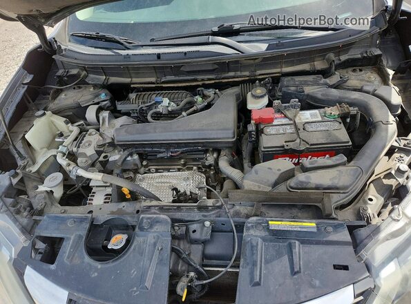 5N1AT2MT2HC883701 2017 NISSAN ROGUE Charcoal Вид підкапотного простору