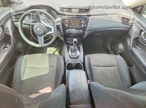 5N1AT2MT2HC883701 2017 NISSAN ROGUE Charcoal Вид панелі приладів