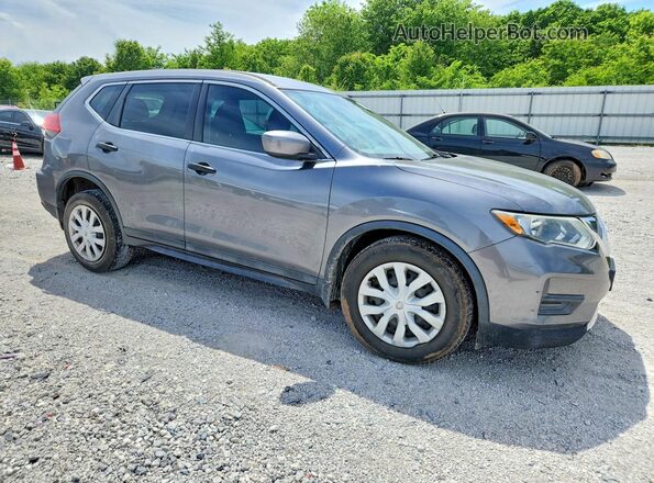 5N1AT2MT2HC883701 2017 NISSAN ROGUE Charcoal Передня права чверть