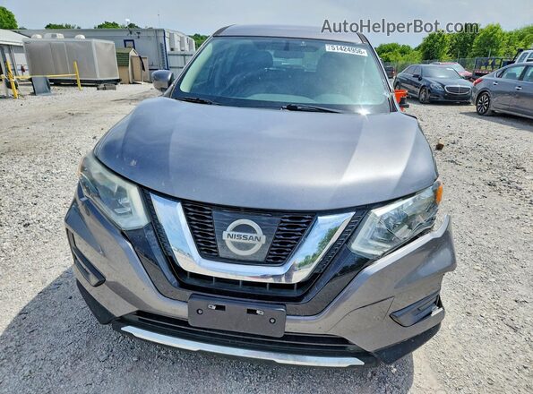5N1AT2MT2HC883701 2017 NISSAN ROGUE Charcoal Вид спереду