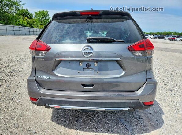 5N1AT2MT2HC883701 2017 NISSAN ROGUE Charcoal Вид ззаду